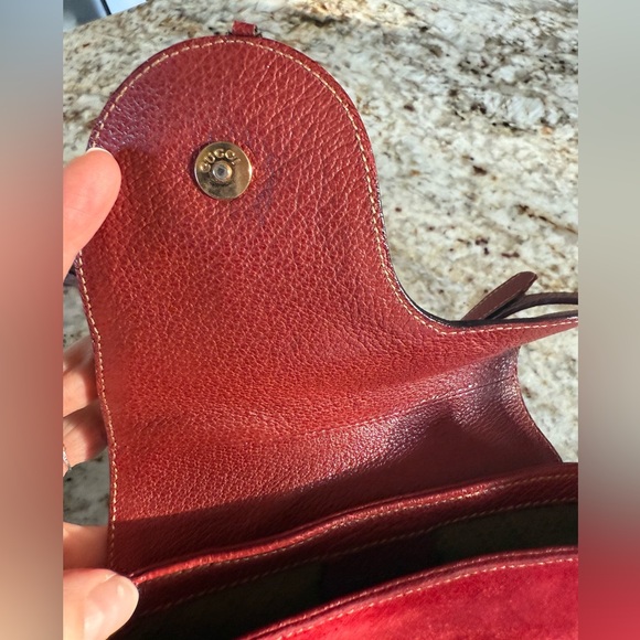 Gorgeous GUCCI Convertible Mini Purse/Belt Bag in Red. Great Vintage Condition! - Picture 7 of 14